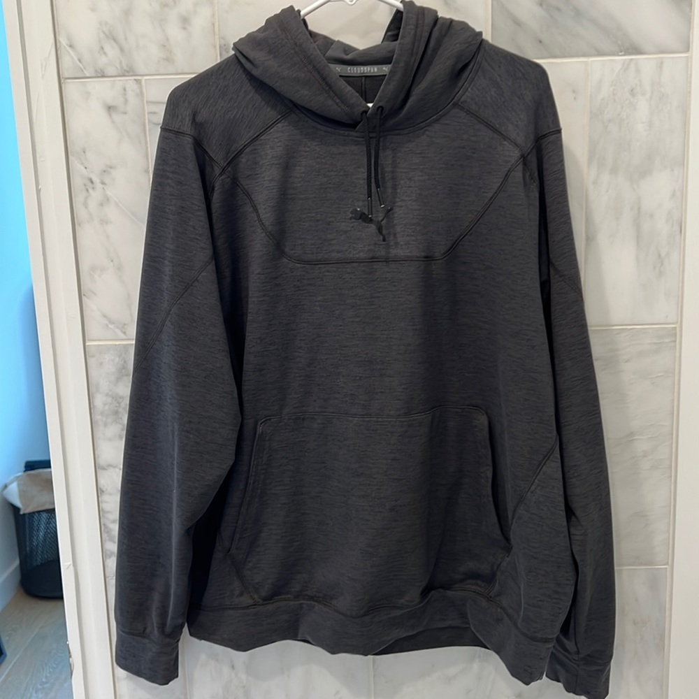 Puma Dark Gray Hoodie Size XL